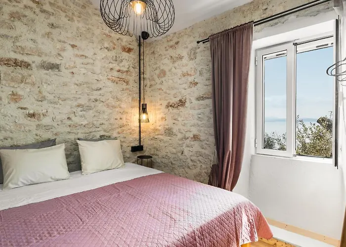 Prázdninový dům The Greystone Seaview House By Konnect Nisaki (Corfu)