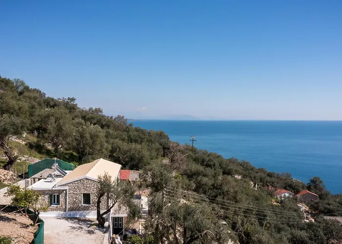Prázdninový dům The Greystone Seaview House By Konnect Nisaki (Corfu)